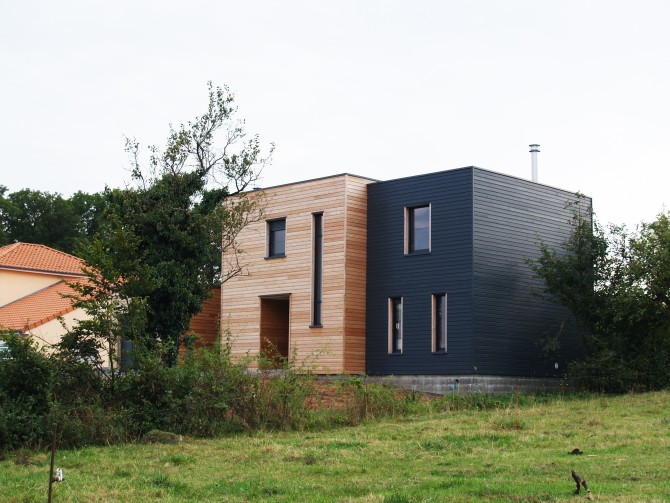 Maison individuelle ossature bois à Launstroff (57)