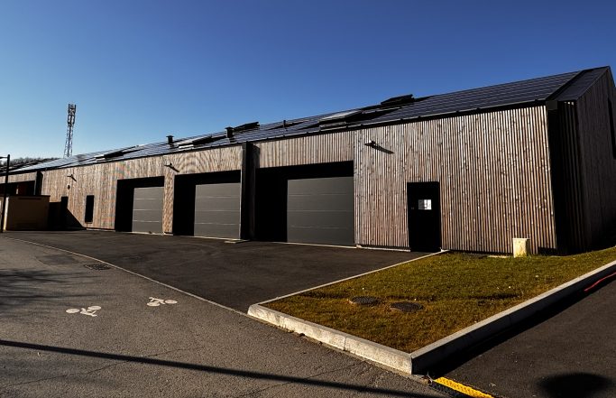 Atelier et bureaux pour le chantier d’insertion et services techniques à Buding (57)